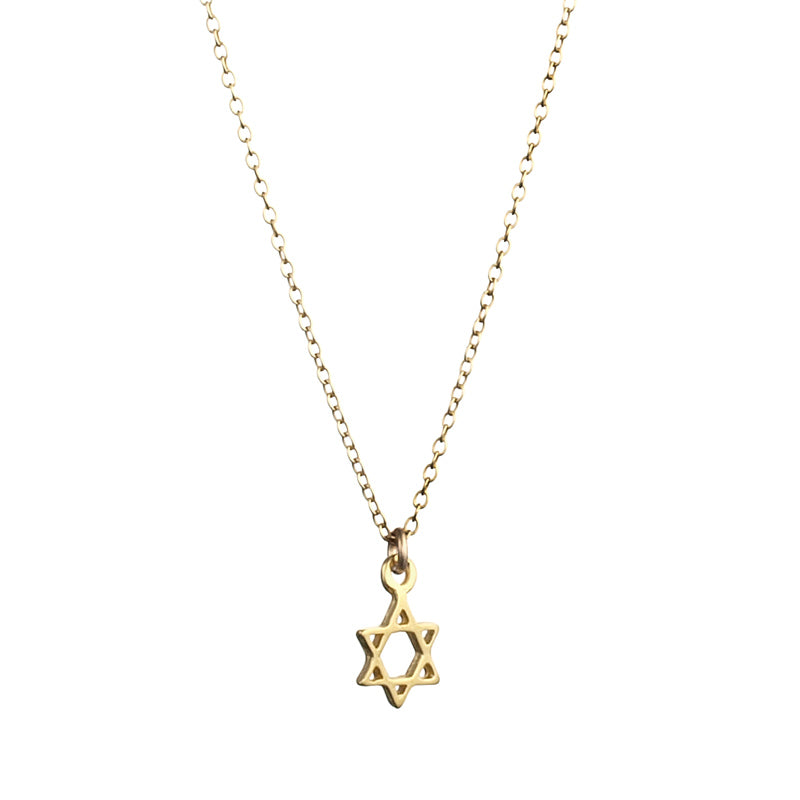 Gold Filled Star Of David Necklace