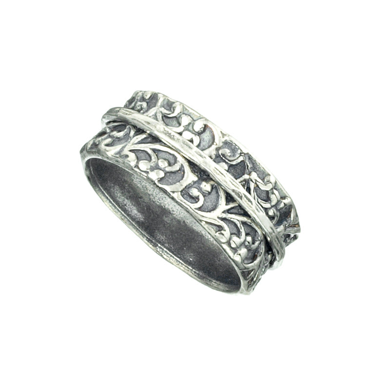 Silver Spinning Ring
