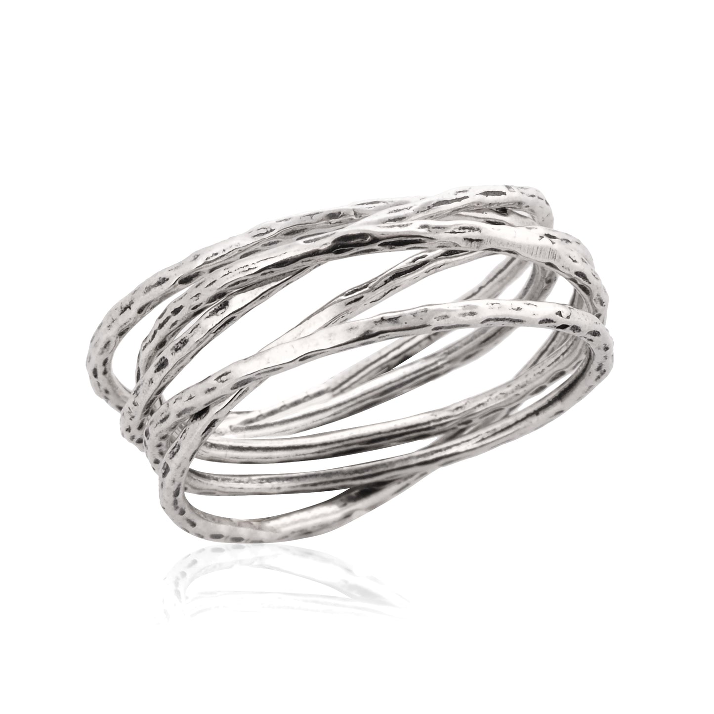 Silver Stack Ring