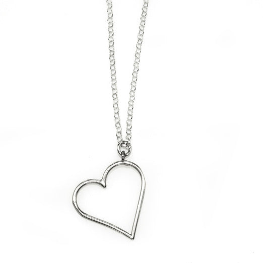 Silver Heart Necklace