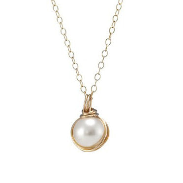 Goldfilled Necklace with Pearl