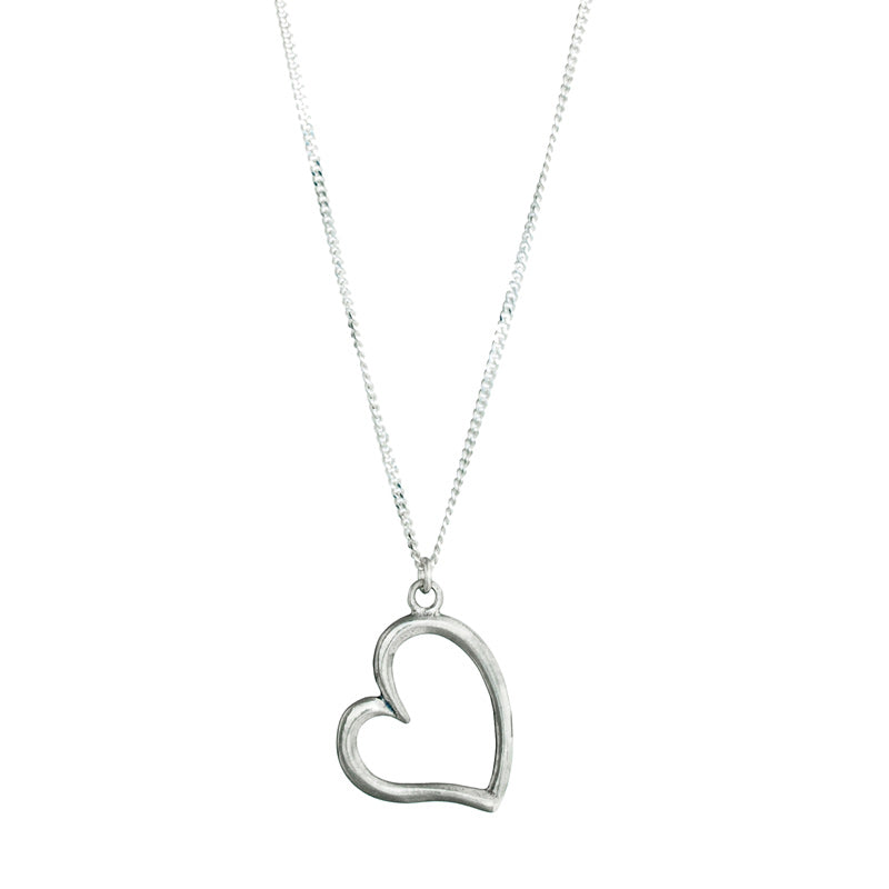 Silver Heart Necklace