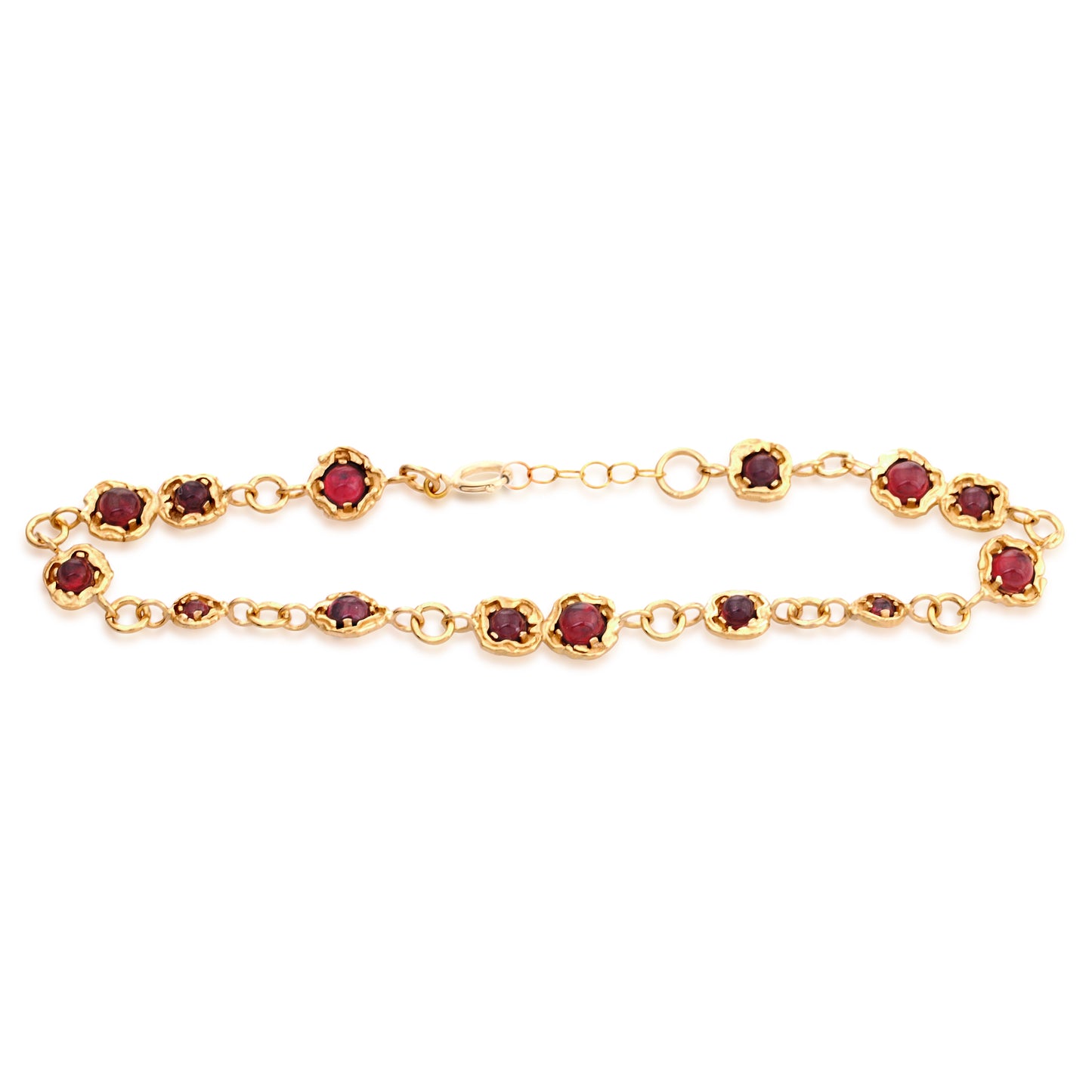 Vermeil Bracelet with Garnet