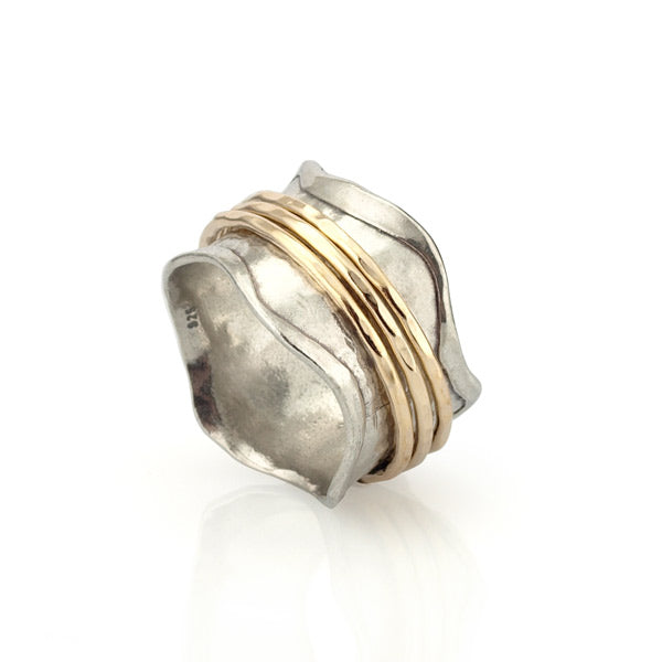 Gold Filled Spinning Ring