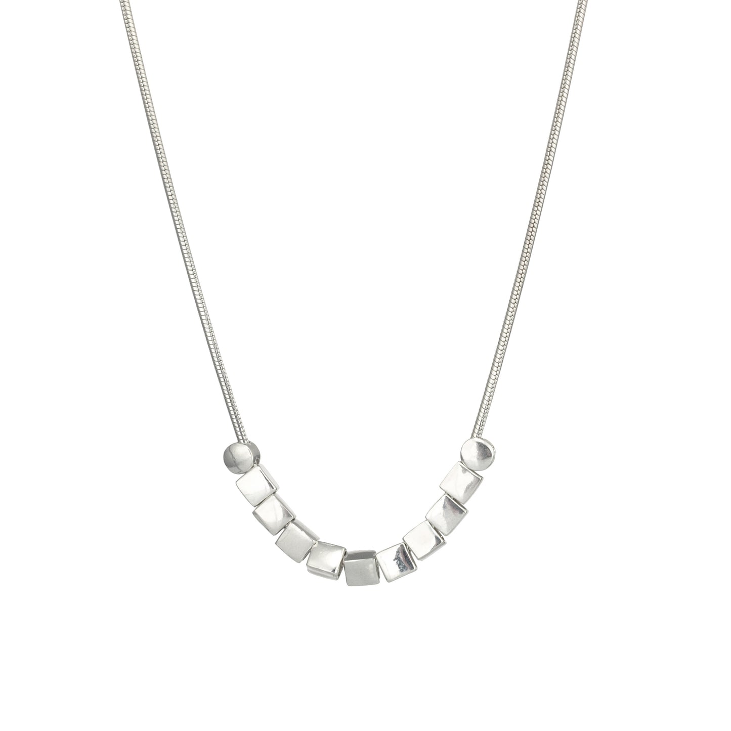 Massive elegant silver chain