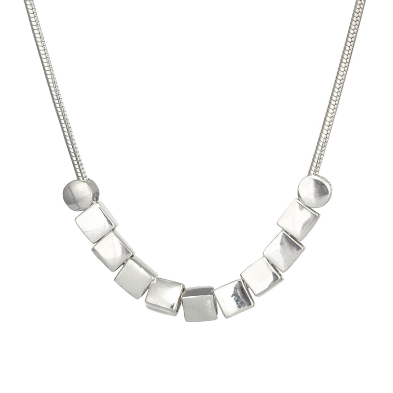 Massive elegant silver chain