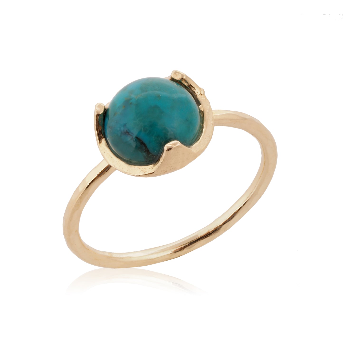Gold Filled Ring with Turquoise