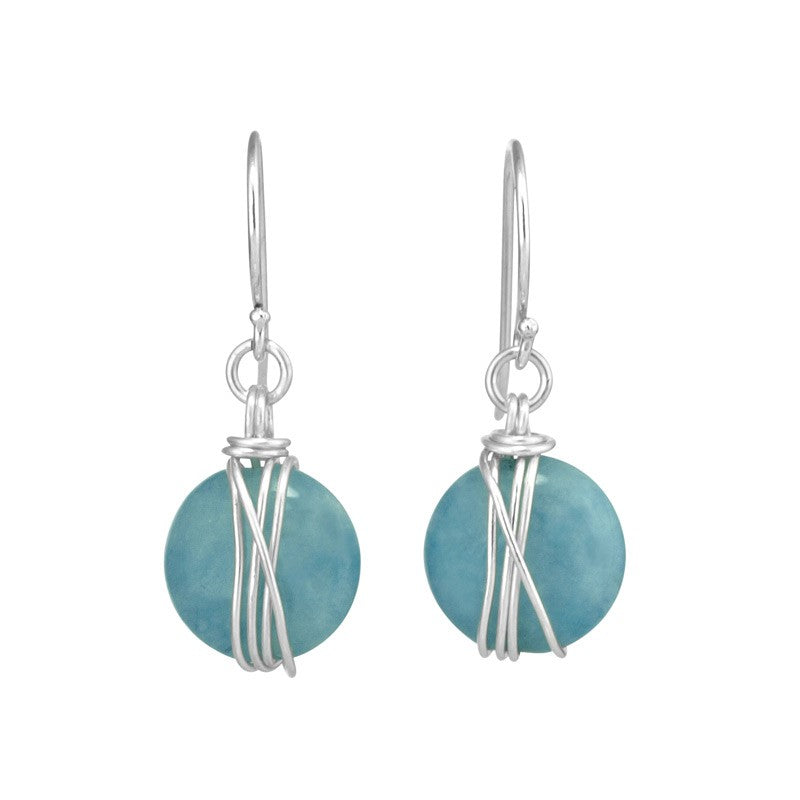 Silver Set With Agate