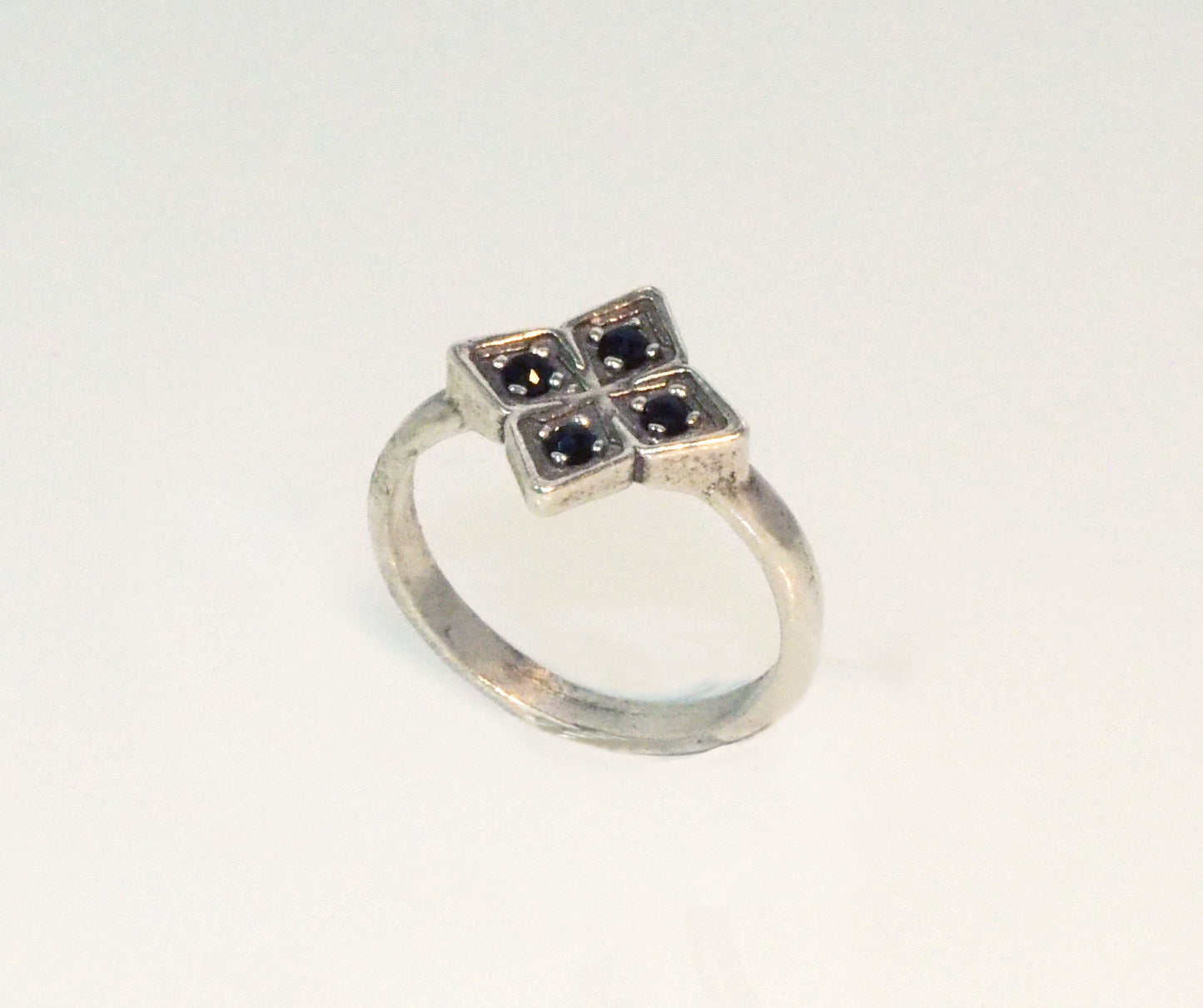 Silver Ring with Onyx