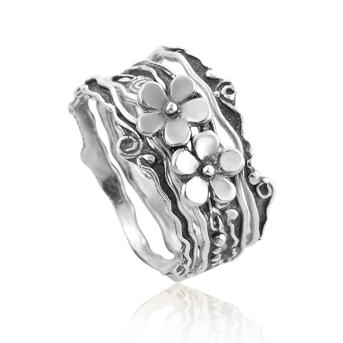 Silver Stack Rings