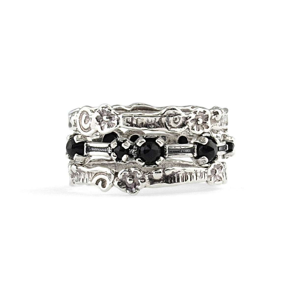 Silver Stack Ring