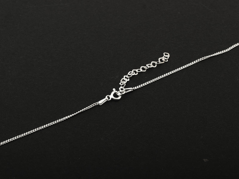 Silver Necklace with Pearl