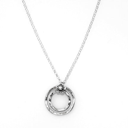 Silver Necklace with Pearl