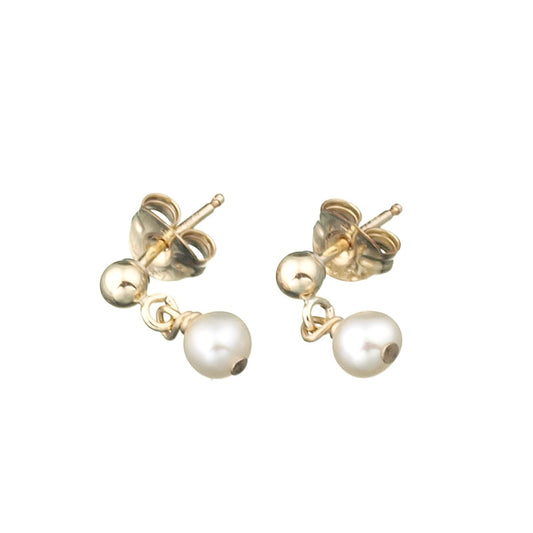 Goldfilled and Pearl Earrings