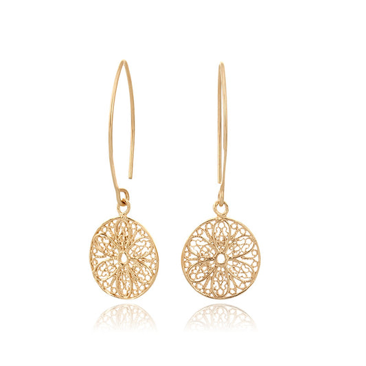 Gold filled earrings