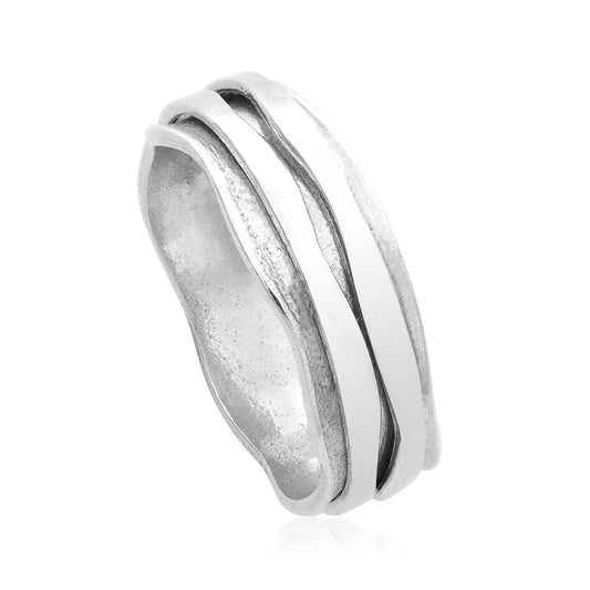 Silver Spinning Ring