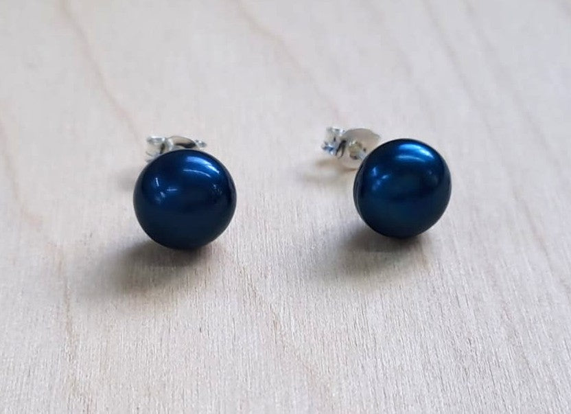 PATROL PEARL EARRINGS, RONDALE 9X7