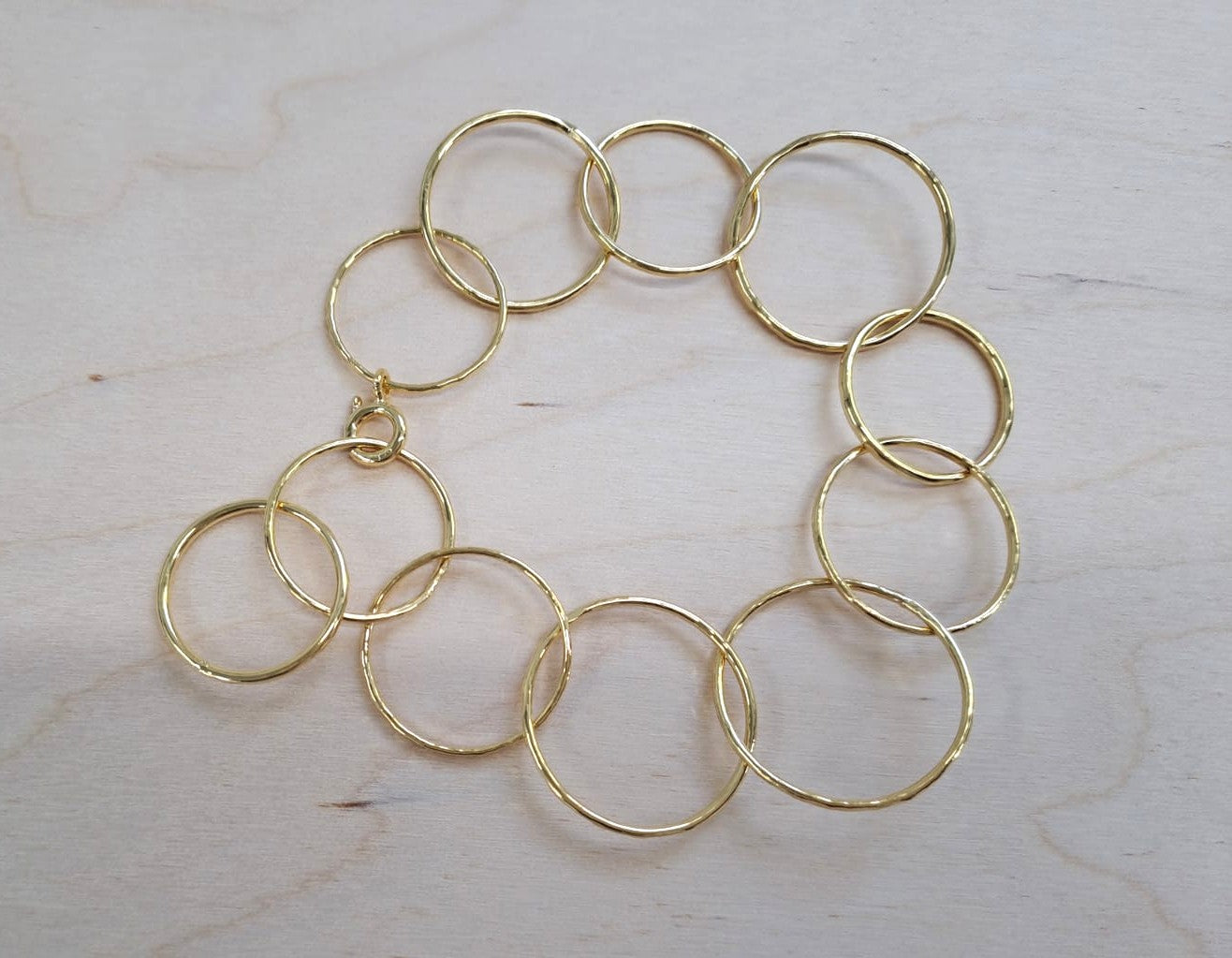Gold filled rich bracelet