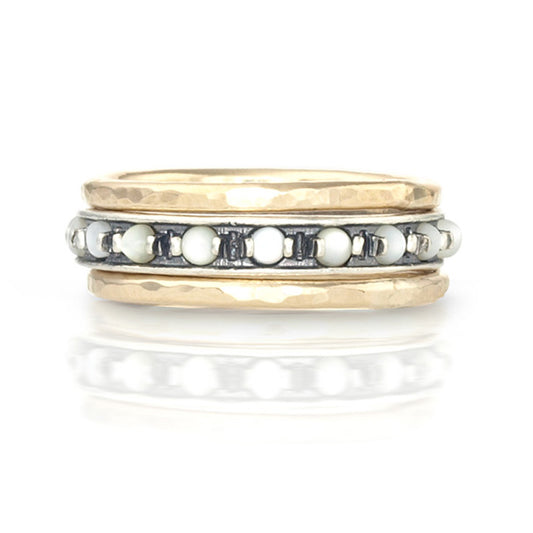 Silvers and Goldfilled Stack Rings