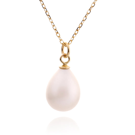 GF Necklace with White Pearl