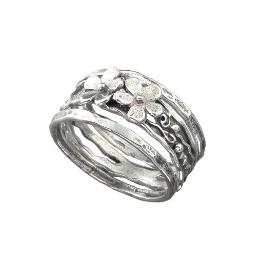 Silver Stack Ring