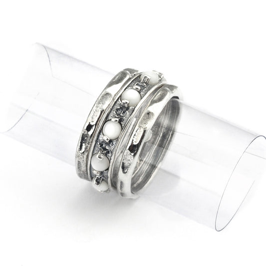 Silver Stack Rings