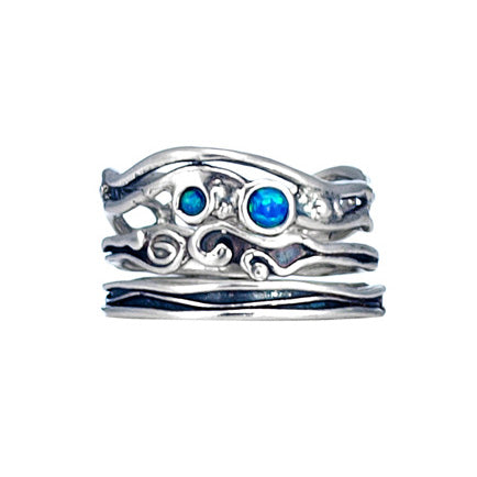 Silver Stack Ring